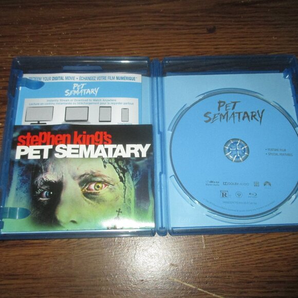 Pet Sematary ( Blu-ray, from 2019, 2019, Canadian) - Picture 2 of 3
